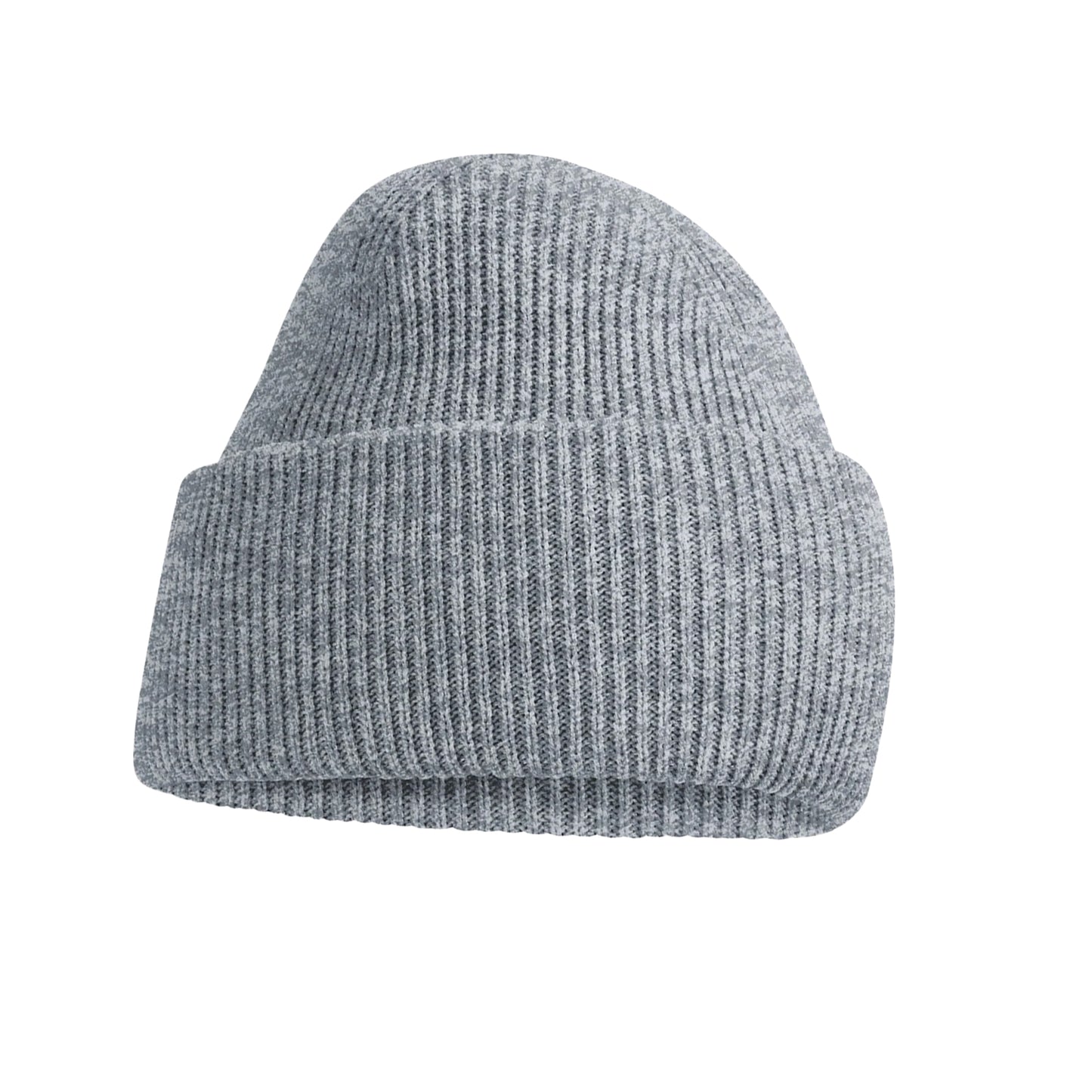 Ash - Back - Beechfield Unisex Adult Classic Deep Cuffed Beanie