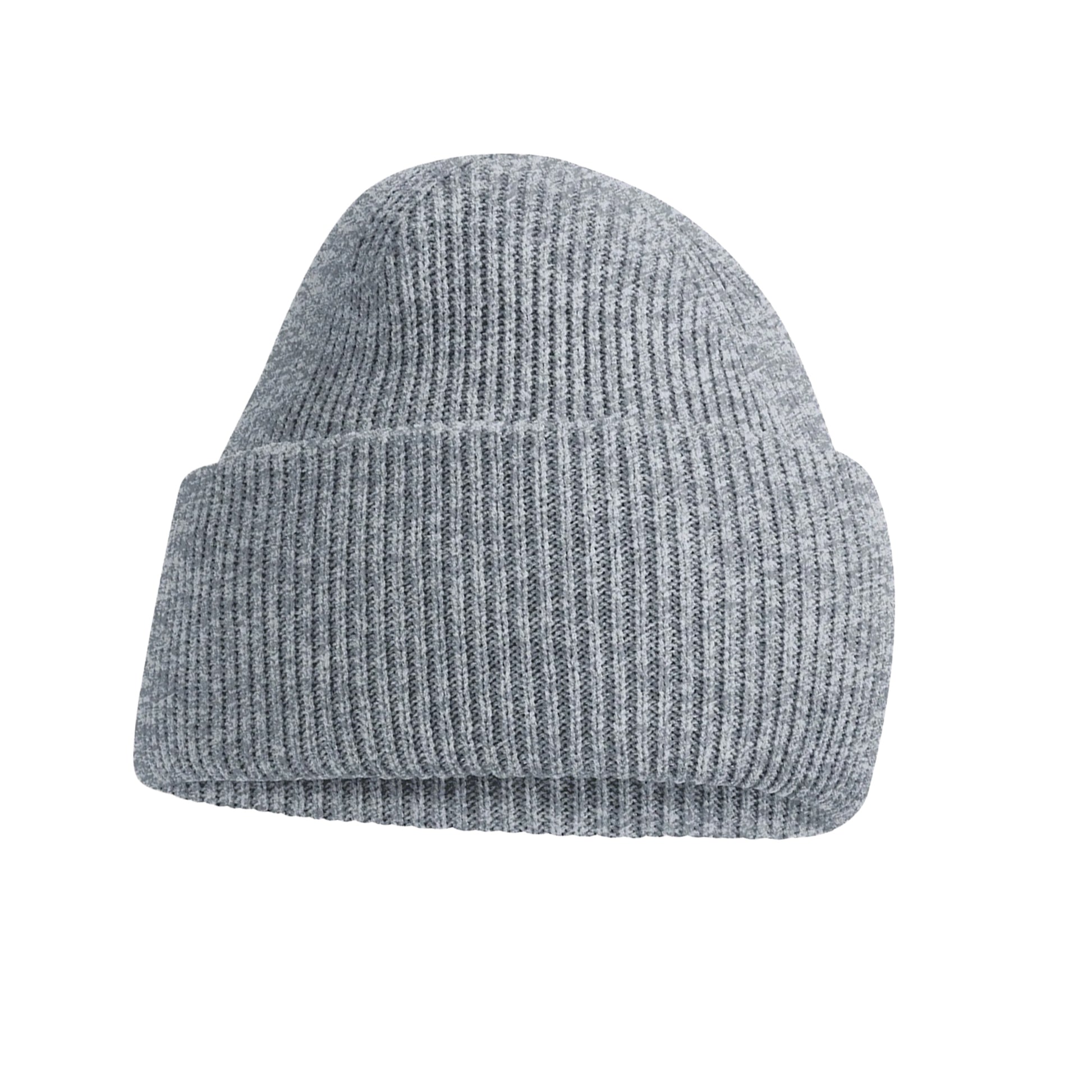 Ash - Back - Beechfield Unisex Adult Classic Deep Cuffed Beanie
