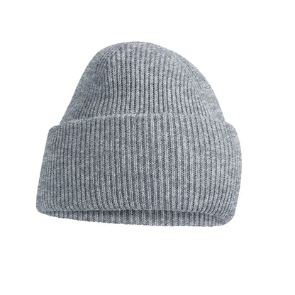 Ash - Back - Beechfield Unisex Adult Classic Deep Cuffed Beanie