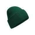 Bottle Green - Front - Beechfield Unisex Adult Classic Deep Cuffed Beanie