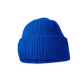 Bright Royal Blue - Back - Beechfield Unisex Adult Classic Deep Cuffed Beanie