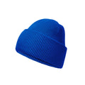 Bright Royal Blue - Side - Beechfield Unisex Adult Classic Deep Cuffed Beanie