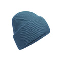 Airforce Blue - Front - Beechfield Unisex Adult Classic Deep Cuffed Beanie