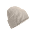 Natural Stone - Front - Beechfield Unisex Adult Classic Deep Cuffed Beanie