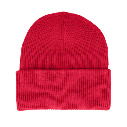 Classic Red - Back - Beechfield Unisex Adult Classic Deep Cuffed Beanie