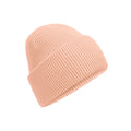 Peach - Front - Beechfield Unisex Adult Classic Deep Cuffed Beanie