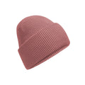 Rose - Front - Beechfield Unisex Adult Classic Deep Cuffed Beanie