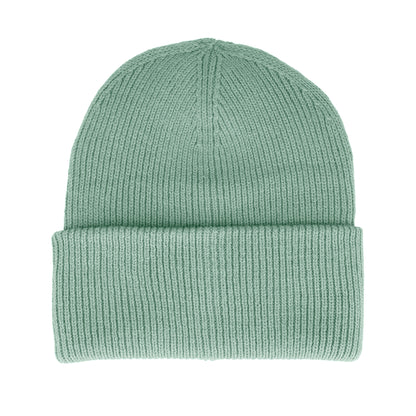 Dusty Green - Back - Beechfield Unisex Adult Classic Deep Cuffed Beanie