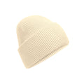 Vanilla - Front - Beechfield Unisex Adult Classic Deep Cuffed Beanie