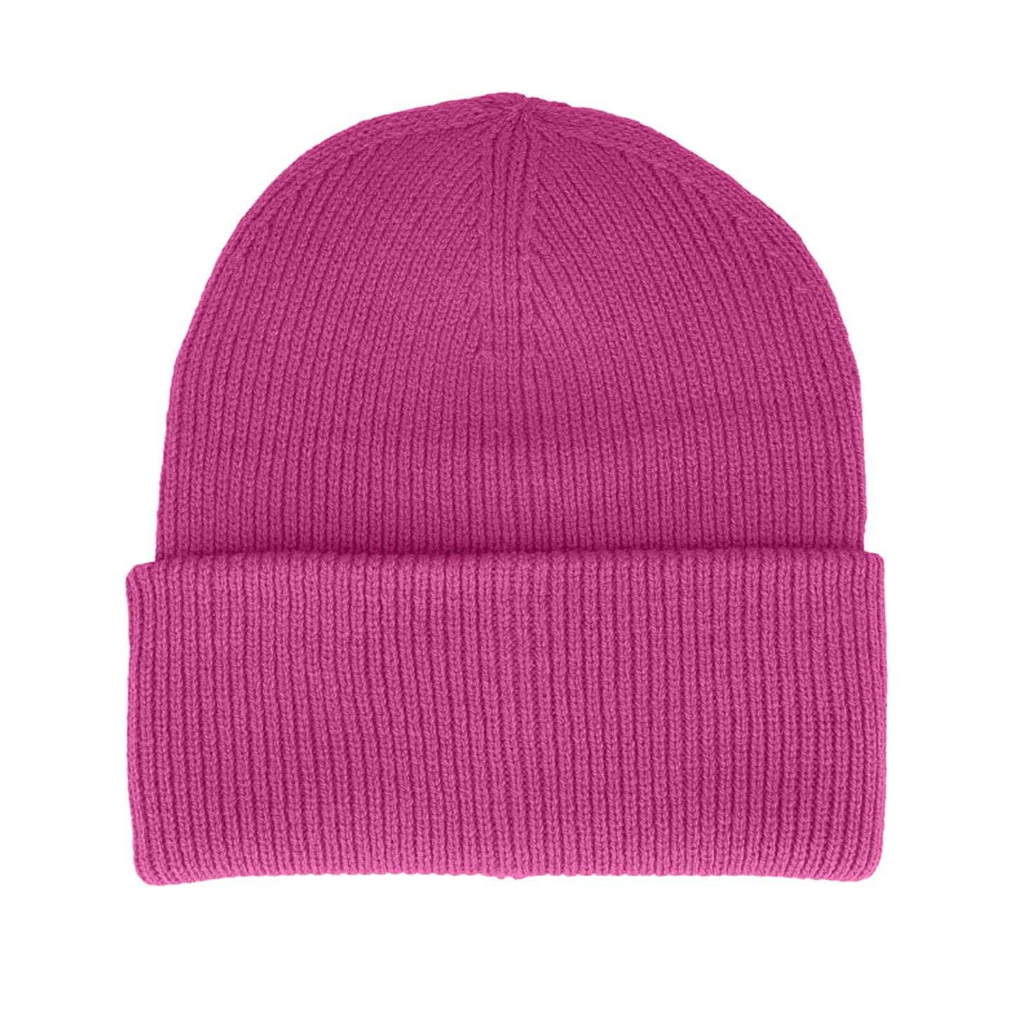 Festival Fuchsia - Back - Beechfield Unisex Adult Classic Deep Cuffed Beanie