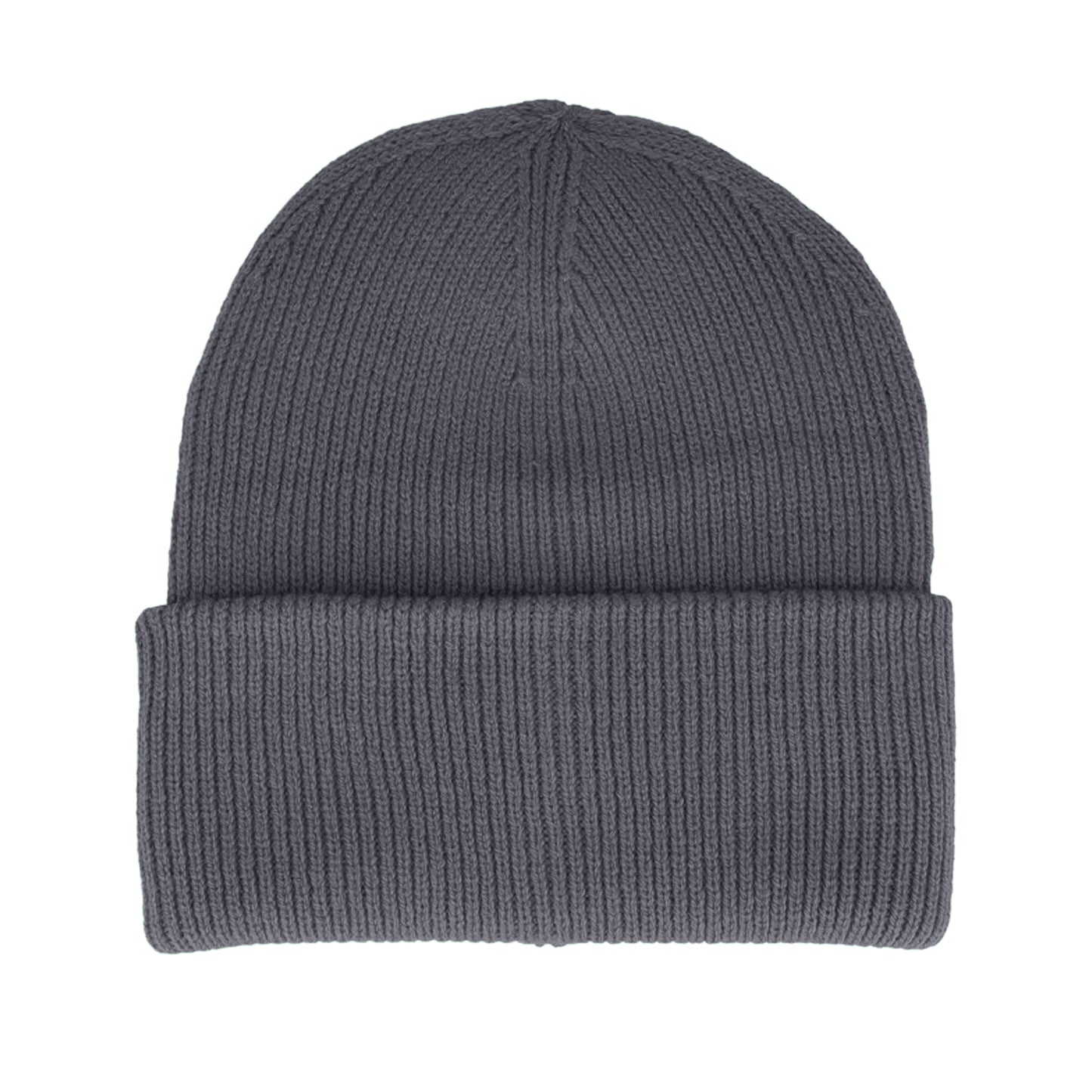 Graphite Grey - Back - Beechfield Unisex Adult Classic Deep Cuffed Beanie