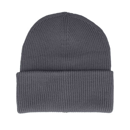 Graphite Grey - Back - Beechfield Unisex Adult Classic Deep Cuffed Beanie