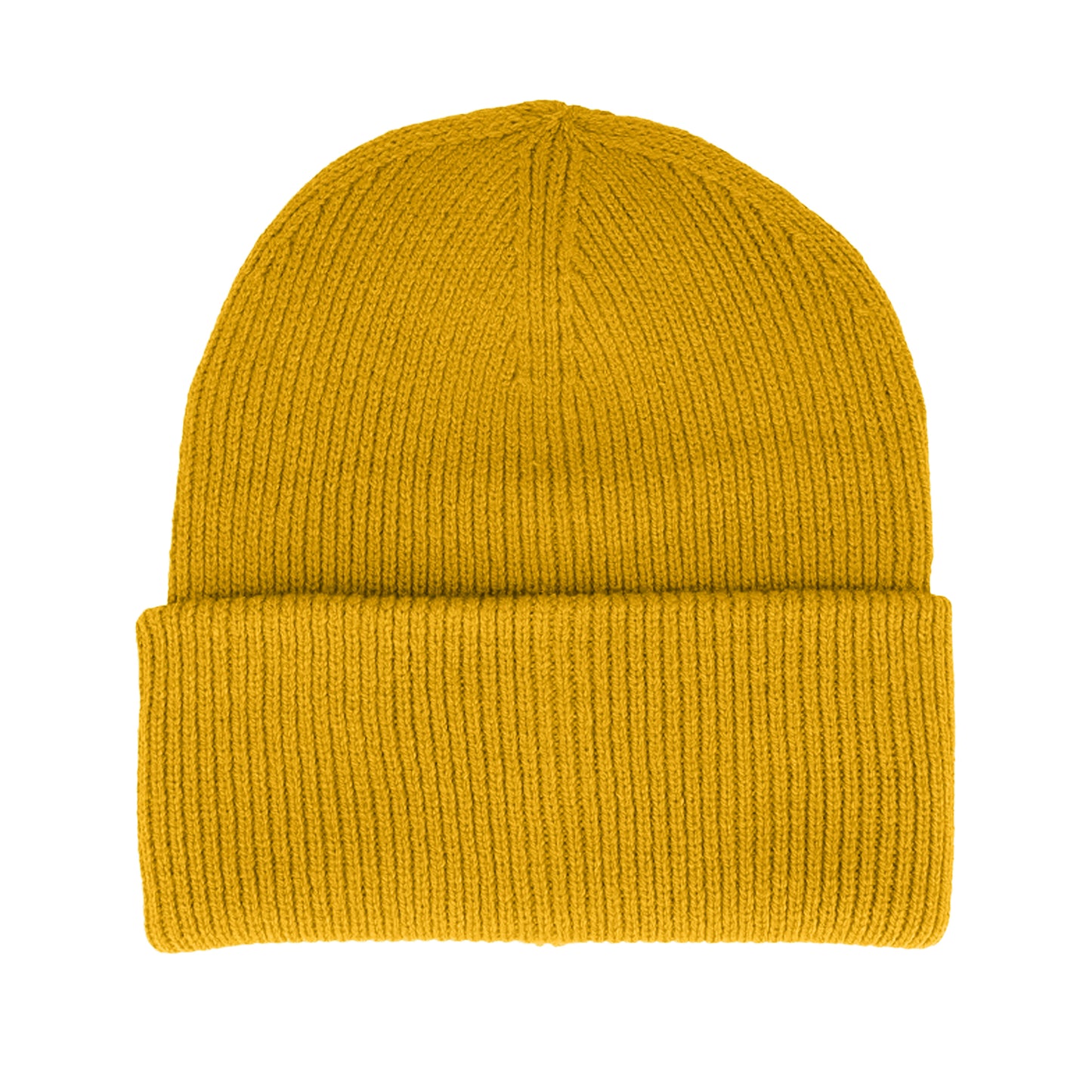 Mustard - Back - Beechfield Unisex Adult Classic Deep Cuffed Beanie