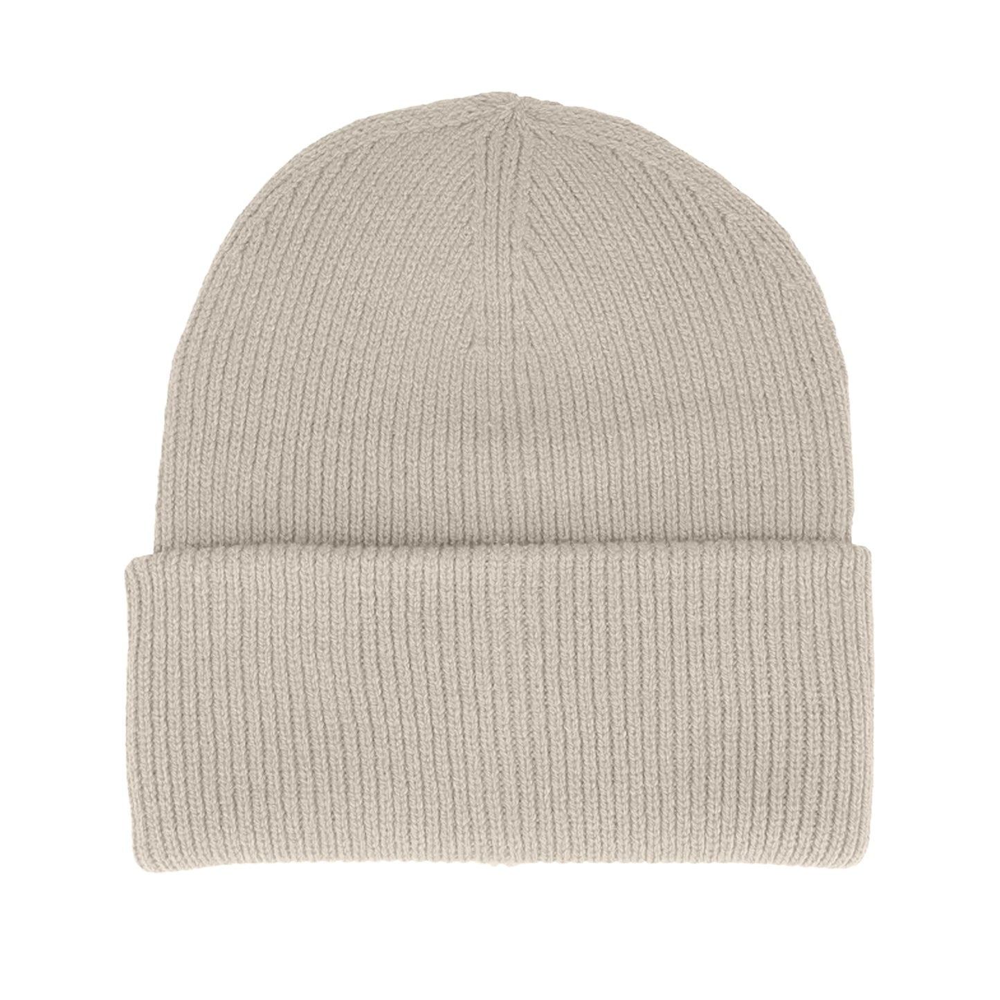 Natural Stone - Back - Beechfield Unisex Adult Classic Deep Cuffed Beanie