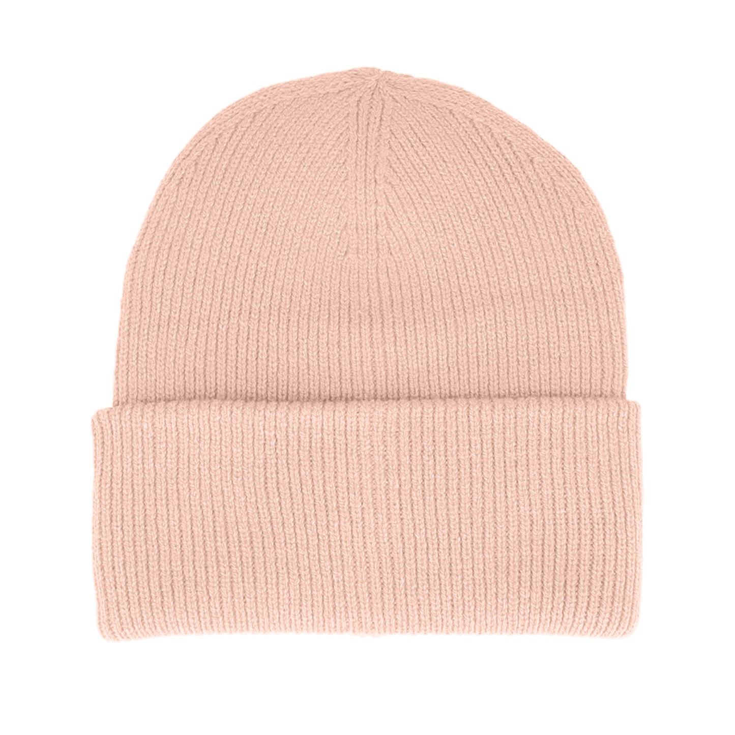Peach - Back - Beechfield Unisex Adult Classic Deep Cuffed Beanie