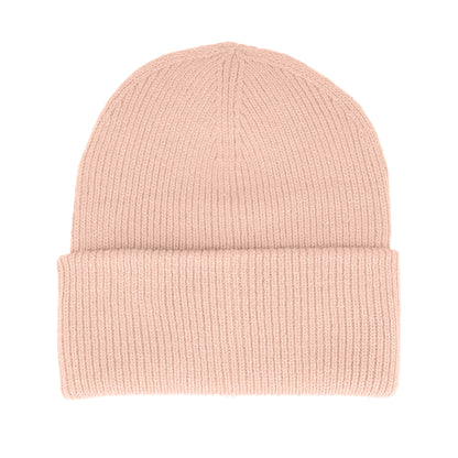 Peach - Back - Beechfield Unisex Adult Classic Deep Cuffed Beanie