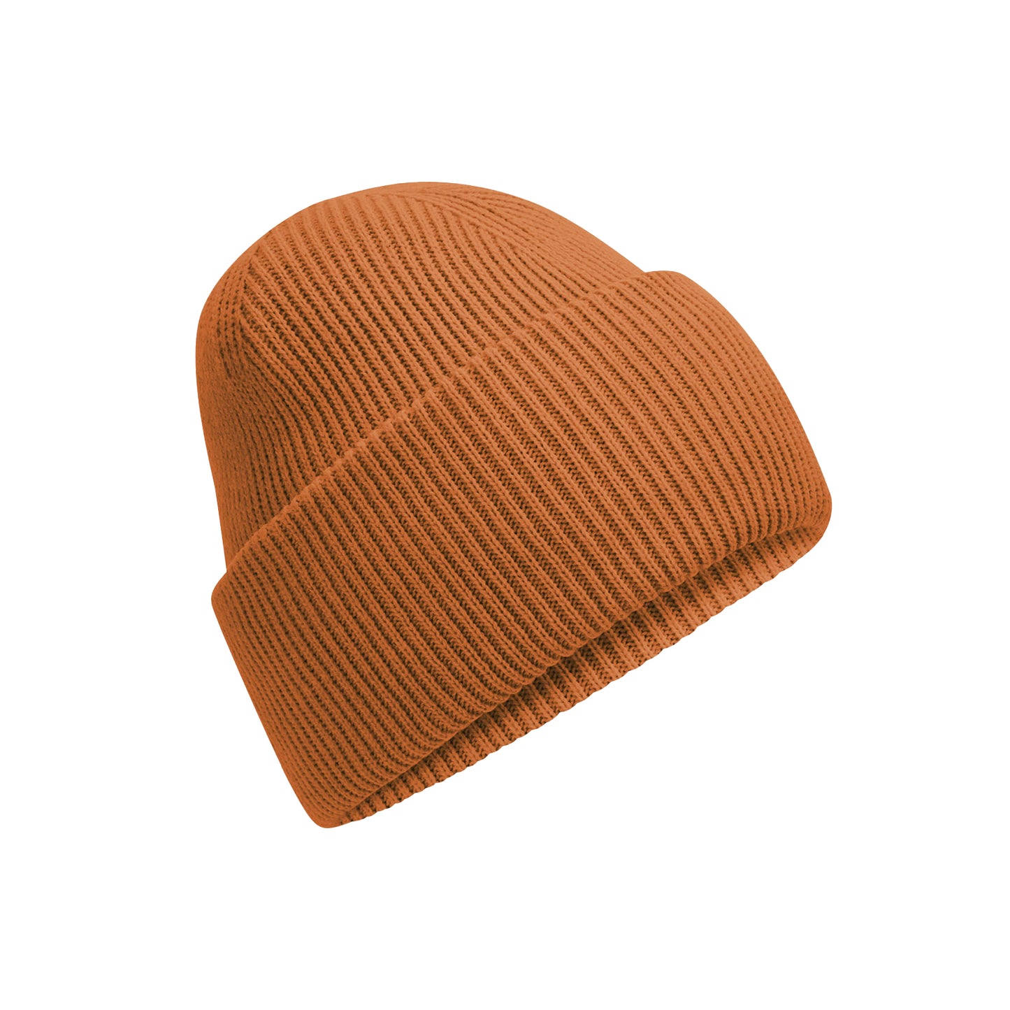 Pumpkin Orange - Front - Beechfield Unisex Adult Classic Deep Cuffed Beanie