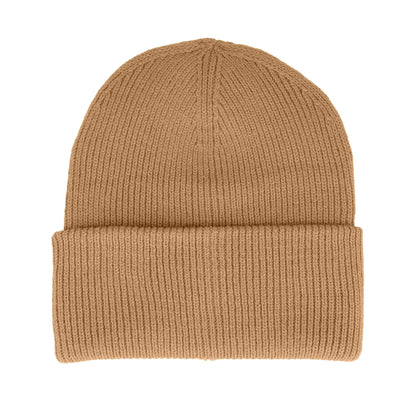 Biscuit - Back - Beechfield Unisex Adult Classic Deep Cuffed Beanie