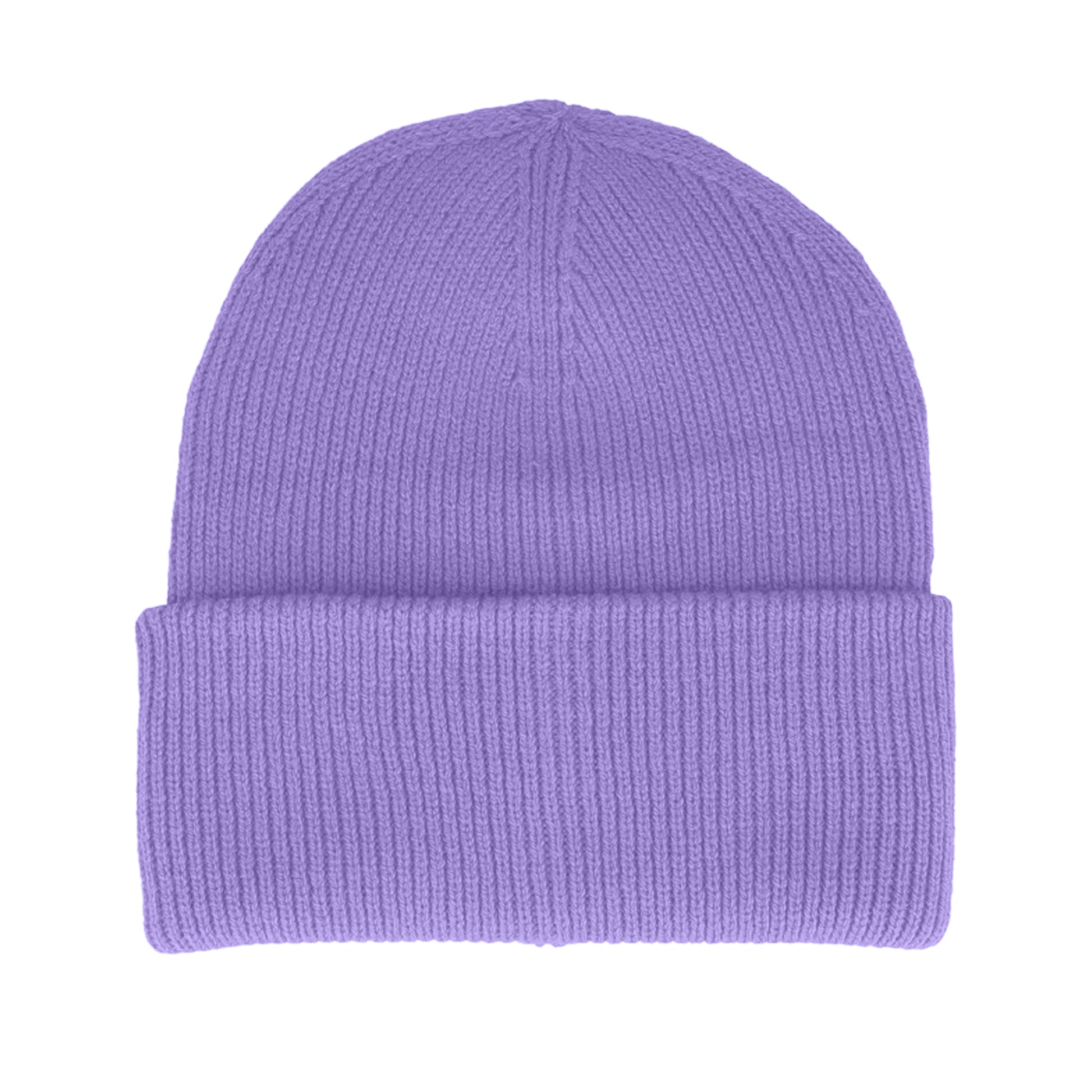 Violet - Back - Beechfield Unisex Adult Classic Deep Cuffed Beanie