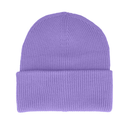 Violet - Back - Beechfield Unisex Adult Classic Deep Cuffed Beanie