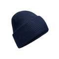 French Navy - Front - Beechfield Unisex Adult Classic Deep Cuffed Beanie