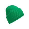 Kelly Green - Front - Beechfield Unisex Adult Classic Deep Cuffed Beanie