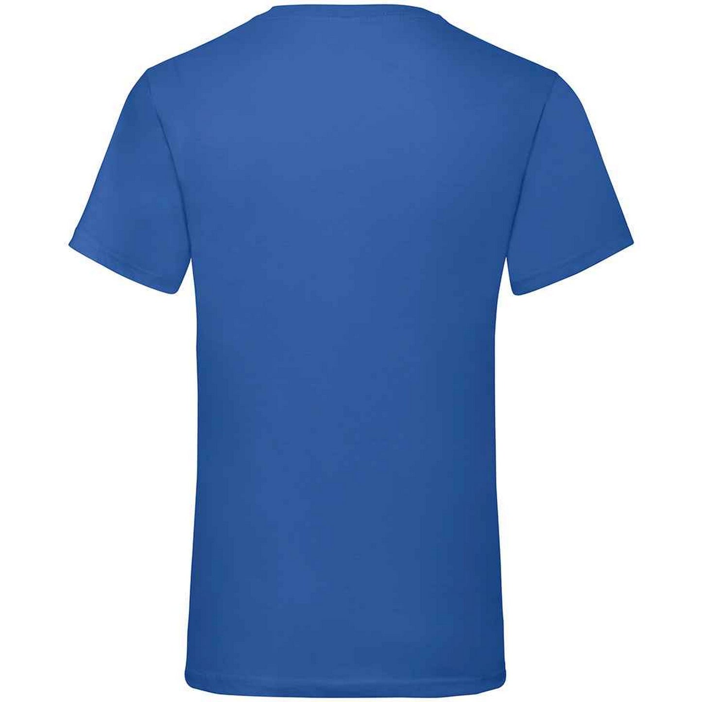 Royal Blue - Back - Fruit Of The Loom Mens Value V Neck T-Shirt