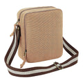 Sahara - Front - Quadra Vintage Canvas Mini Crossbody Bag
