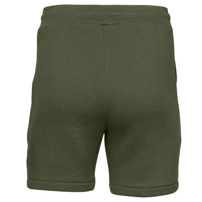Military Green - Back - Bella + Canvas Unisex Adult Sponge Fleece Sweat Shorts