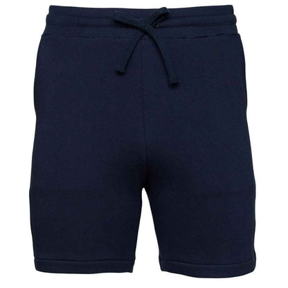 Navy - Front - Bella + Canvas Unisex Adult Sponge Fleece Sweat Shorts