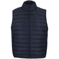 French Navy - Front - SOLS Mens Stream Body Warmer