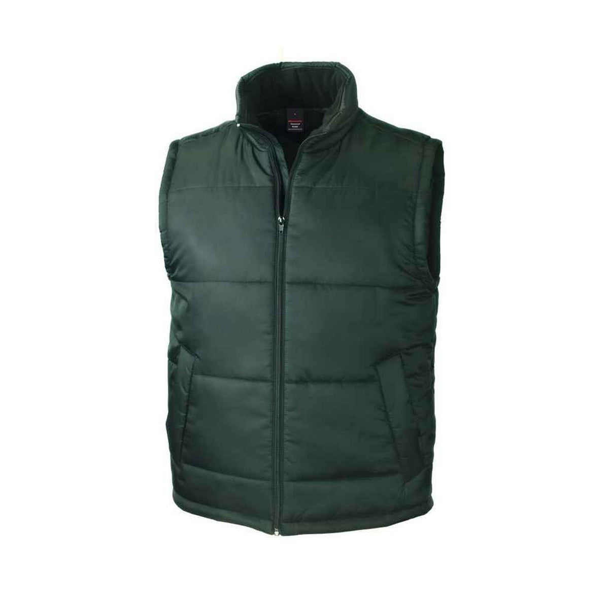Bottle Green - Front - Result Core Unisex Adult Padded Body Warmer