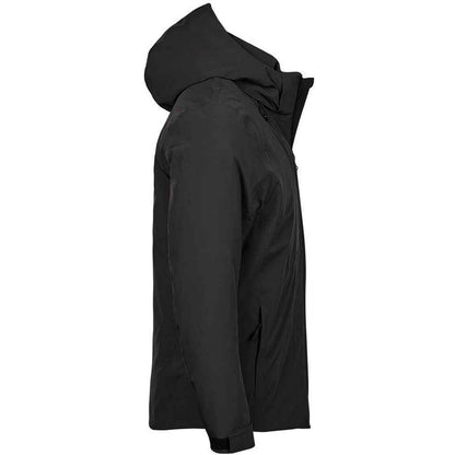 Black - Side - Tee Jays Mens Waterproof Jacket