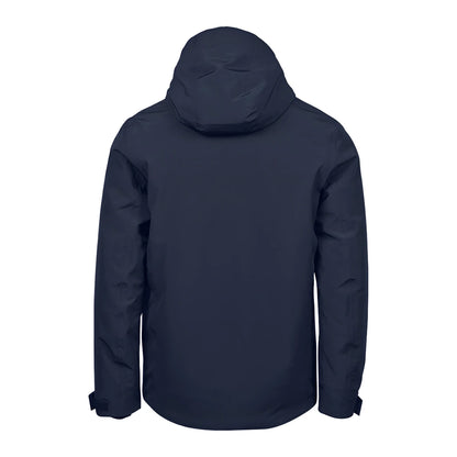 Deep Navy - Back - Tee Jays Mens Waterproof Jacket