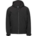 Black - Front - Tee Jays Mens Waterproof Jacket
