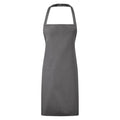 Dark Grey - Front - Premier Unisex Adult Premier Essential Full Apron