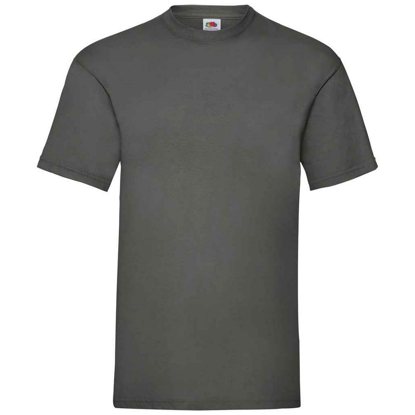 Light Graphite - Front - Fruit Of The Loom Mens Valueweight T-Shirt