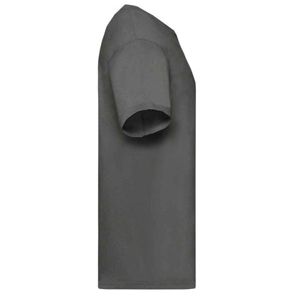 Light Graphite - Side - Fruit Of The Loom Mens Valueweight T-Shirt