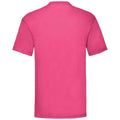 Fuchsia - Back - Fruit Of The Loom Mens Valueweight T-Shirt