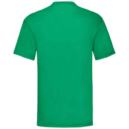 Kelly Green - Back - Fruit Of The Loom Mens Valueweight T-Shirt