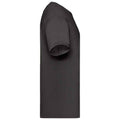 Black - Side - Fruit Of The Loom Mens Valueweight T-Shirt