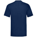 Navy - Back - Fruit Of The Loom Mens Valueweight T-Shirt