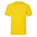 Yellow - Front - Fruit Of The Loom Mens Valueweight T-Shirt