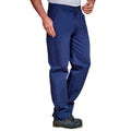 Navy - Side - PRORTX Mens Pro Work Trousers