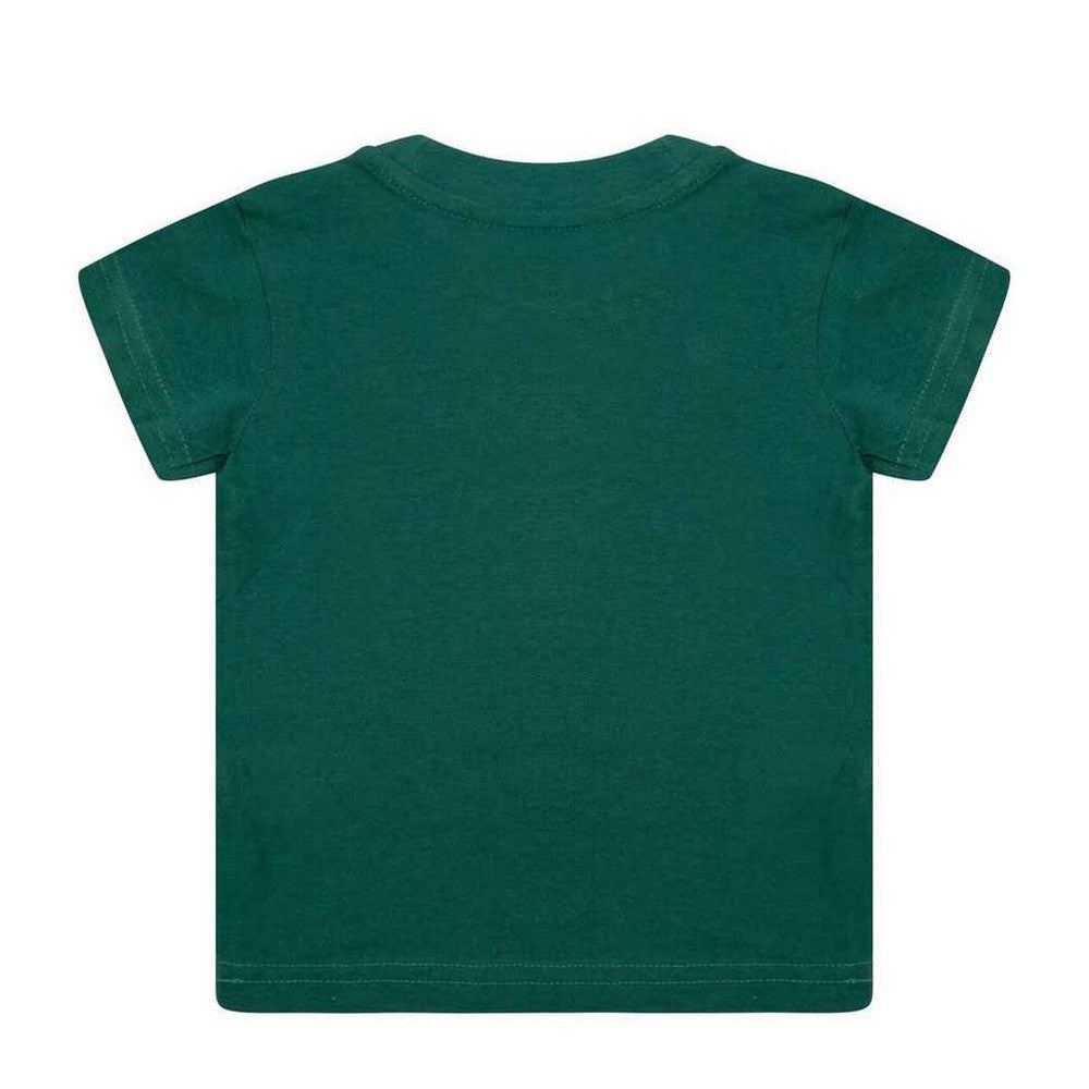 Bottle Green - Back - Larkwood Baby Plain T-Shirt