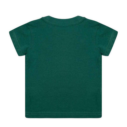 Bottle Green - Back - Larkwood Baby Plain T-Shirt