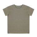 Khaki Green - Front - Larkwood Baby Plain T-Shirt