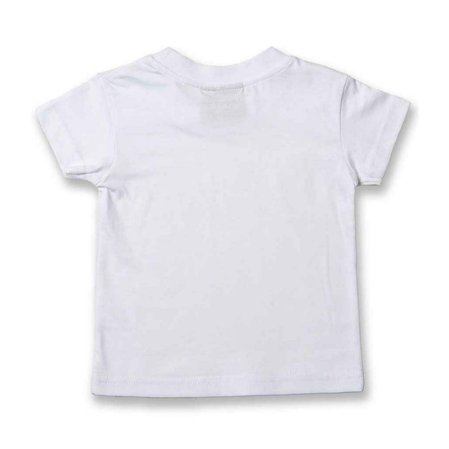 White - Back - Larkwood Baby Plain T-Shirt
