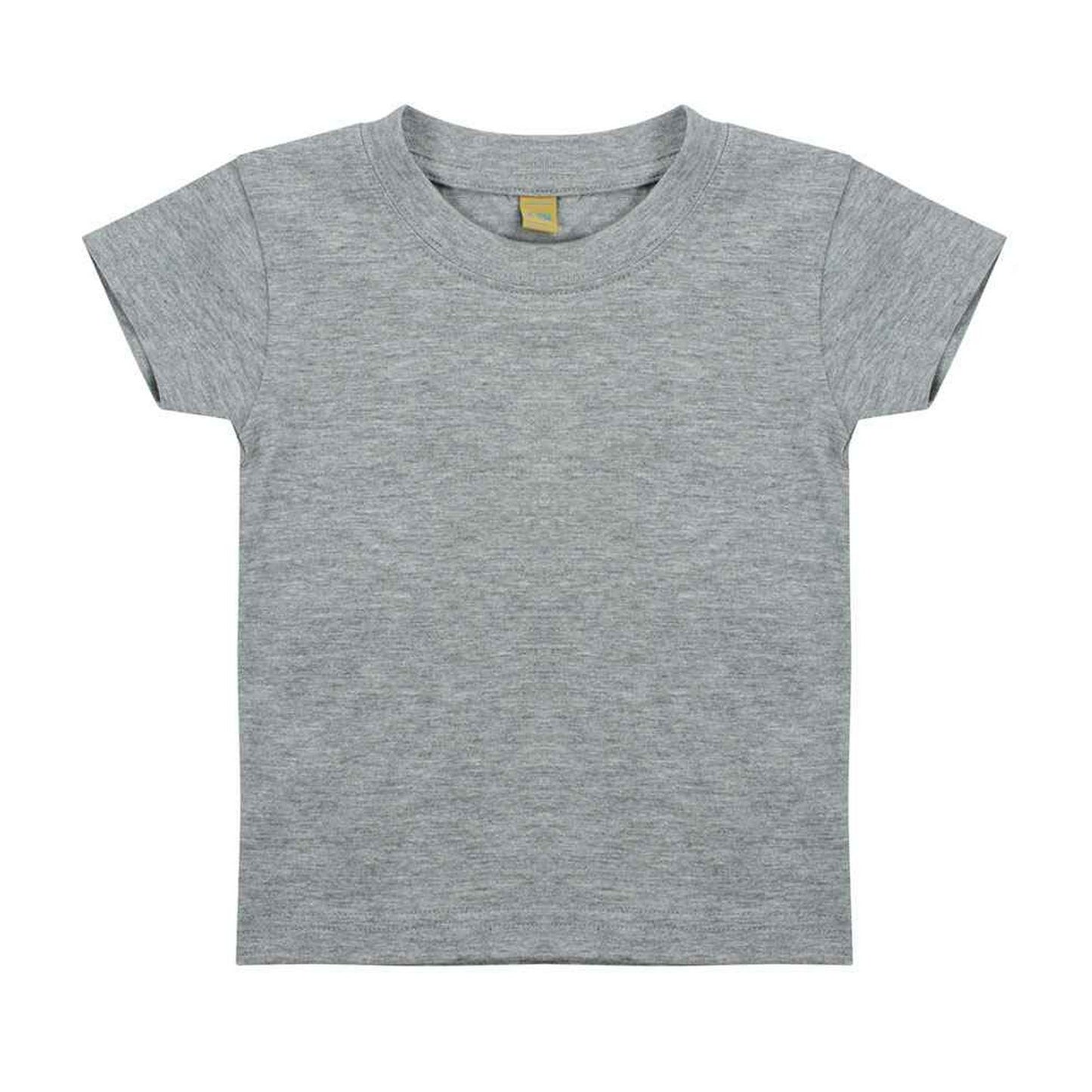 Heather Grey - Front - Larkwood Baby Plain T-Shirt
