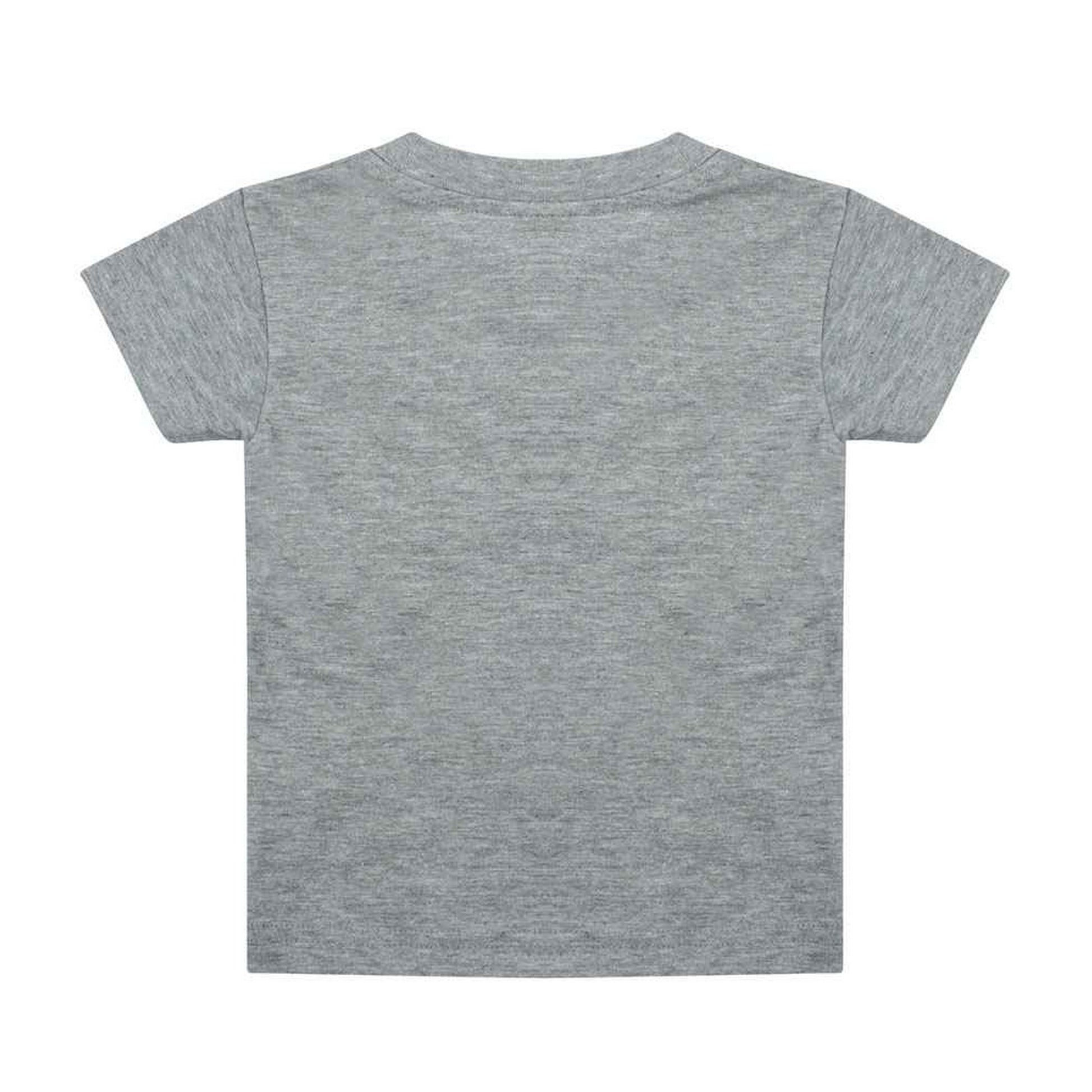 Heather Grey - Back - Larkwood Baby Plain T-Shirt